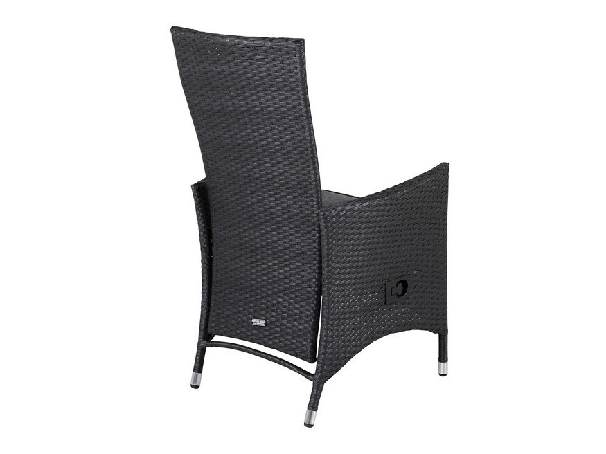 Lauko fotelis Dallas 735 (Juoda + Pilka)