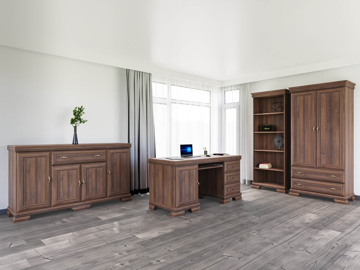 Namų biuro komplektas Salmeru 119 (Samoa King Riešutas)