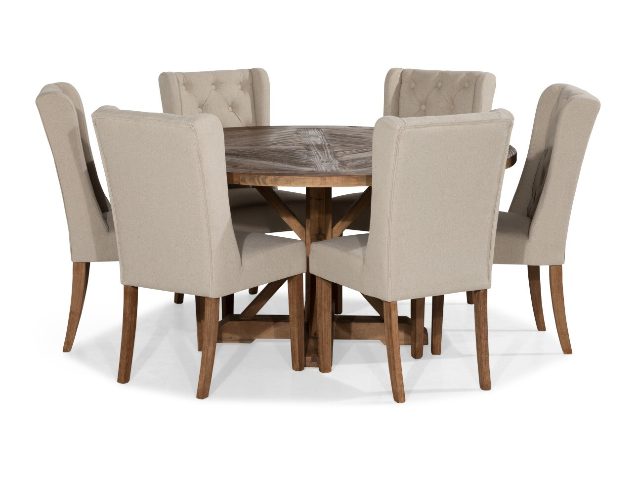 Valgomojo komplektas Bloomington 210 (Beige)