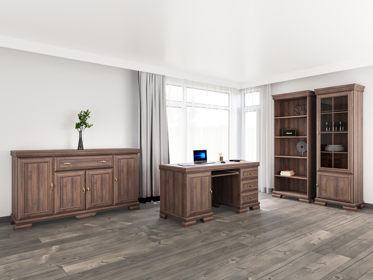 Namų biuro komplektas Salmeru 121 (Samoa King Riešutas)