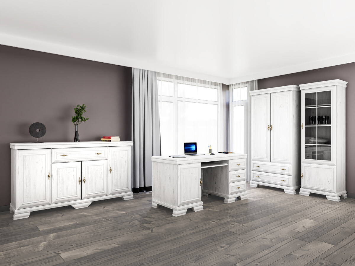 Namų biuro komplektas Salmeru 124 (Anderson pušis)