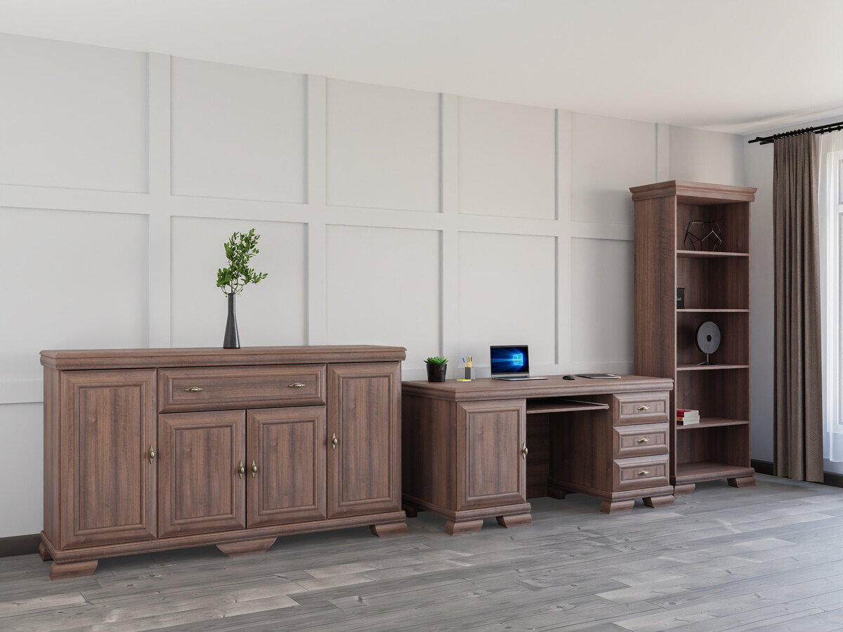 Namų biuro komplektas Salmeru 125 (Samoa King Riešutas)