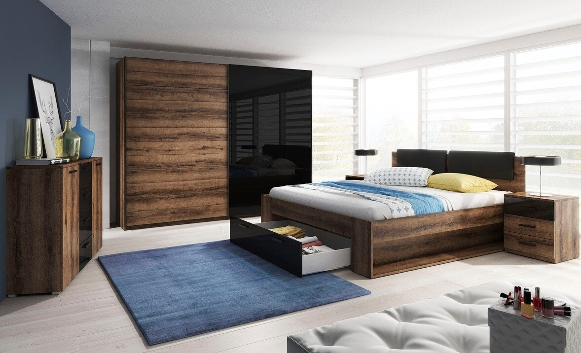 Lova Levruvu 106 (Monastery ąžuolas + Juoda)