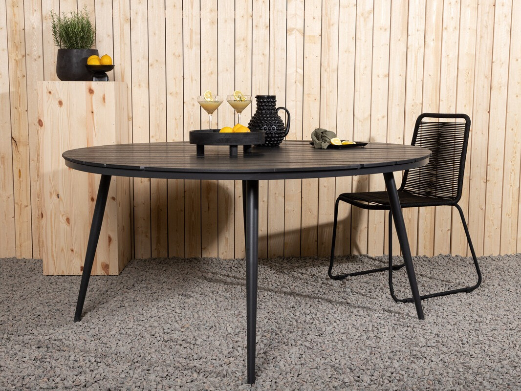 Lauko stalas Dallas 2832 (Juoda)