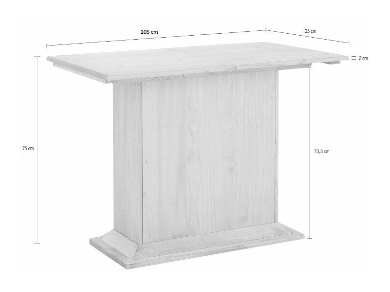 Virtuvės kampas Cirfeli 104 (Pušis)