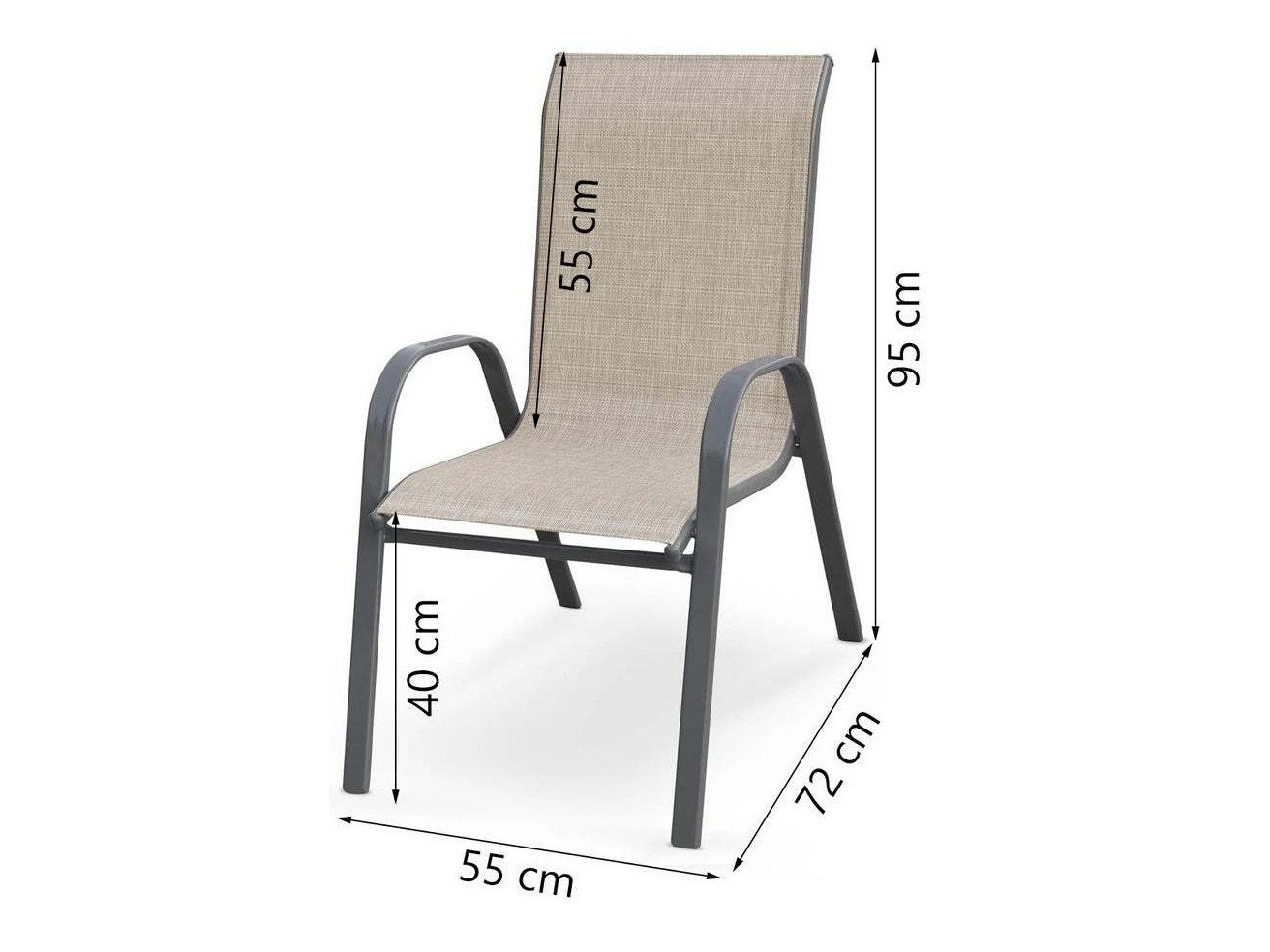 Stalo ir kėdžių komplektas Houston 1071