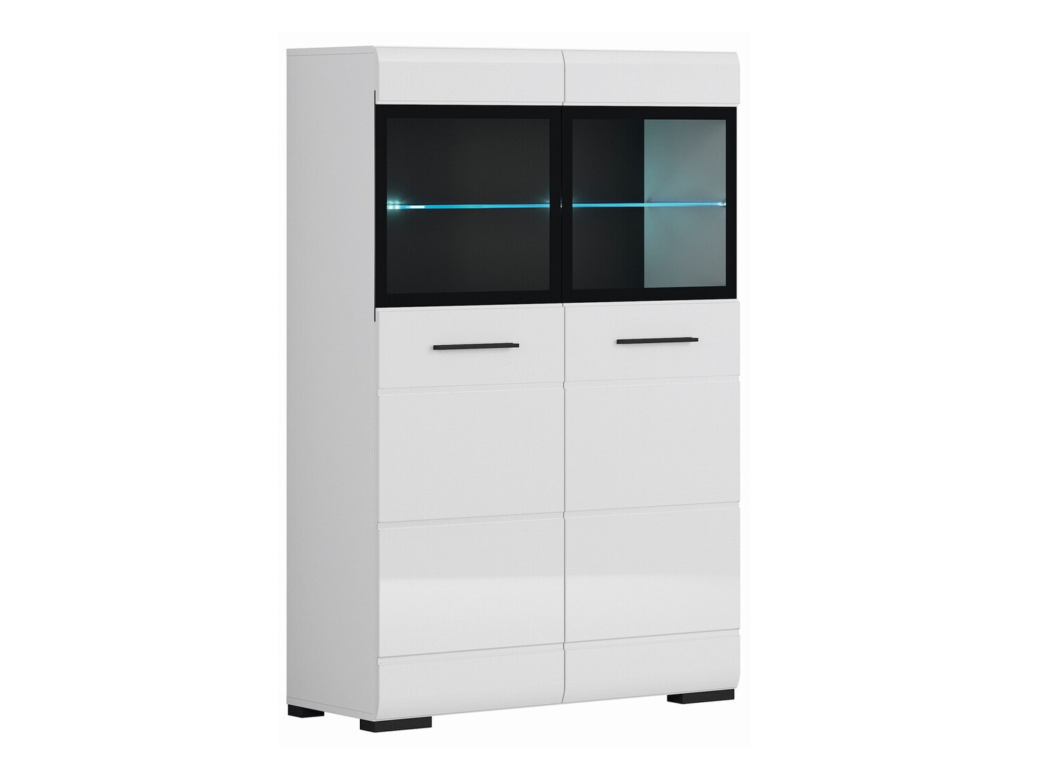 Lentyna Boston 688 (Balta + Blizgi balta)