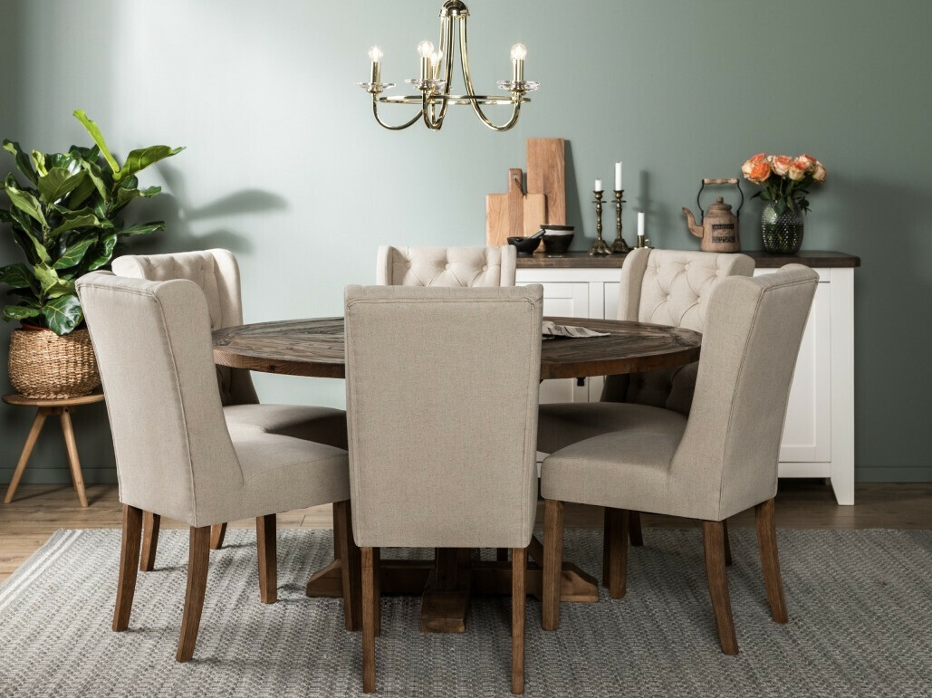 Valgomojo komplektas Bloomington 210 (Beige)