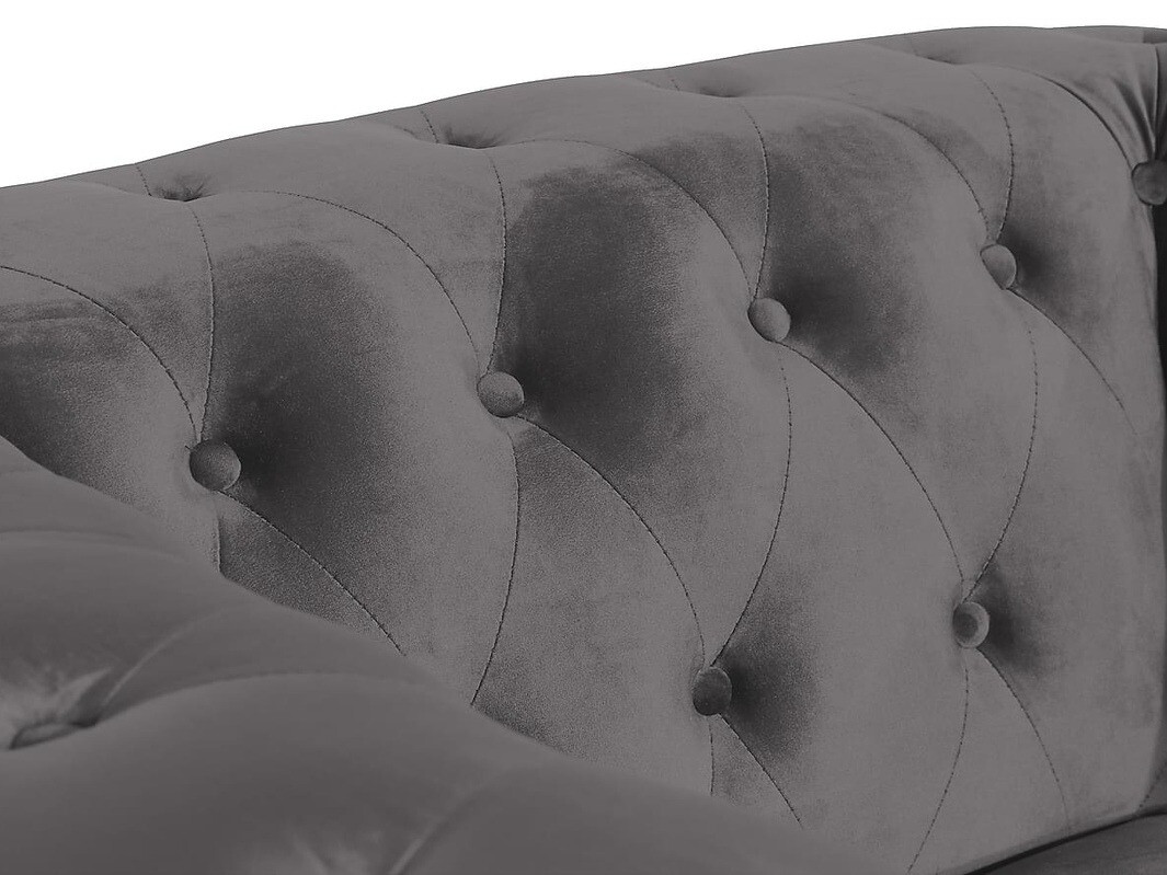 Chesterfield fotelis Manor House Ophfenu 100 (Tamsi pilka)