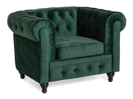 Chesterfield fotelis Manor House Ophfenu 100 (Žalia)