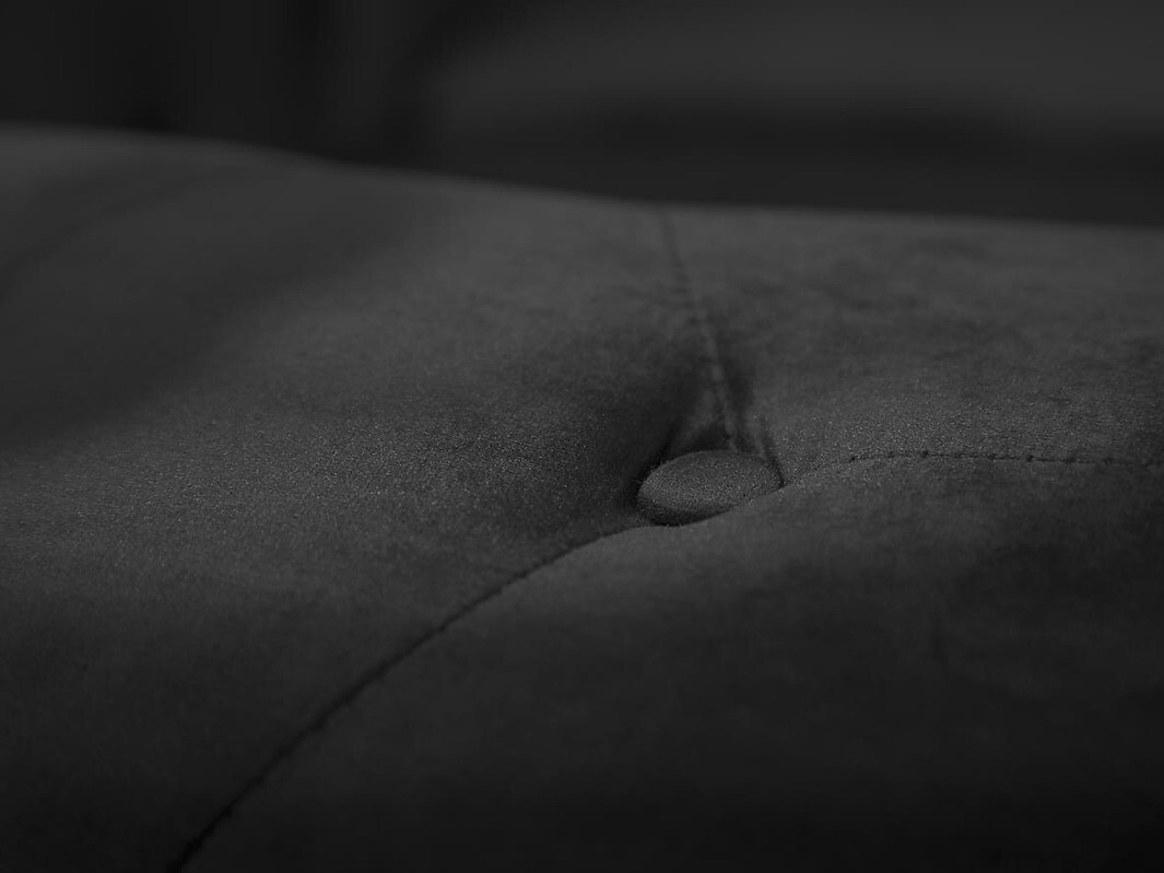 Chesterfield minkštų baldų komplektas Manor House Ophfenu 110 (Juoda)