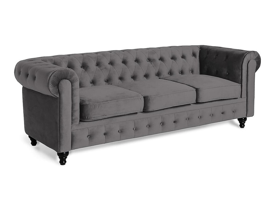 Chesterfield sofa Manor House Ophfenu 109 (Pilka)