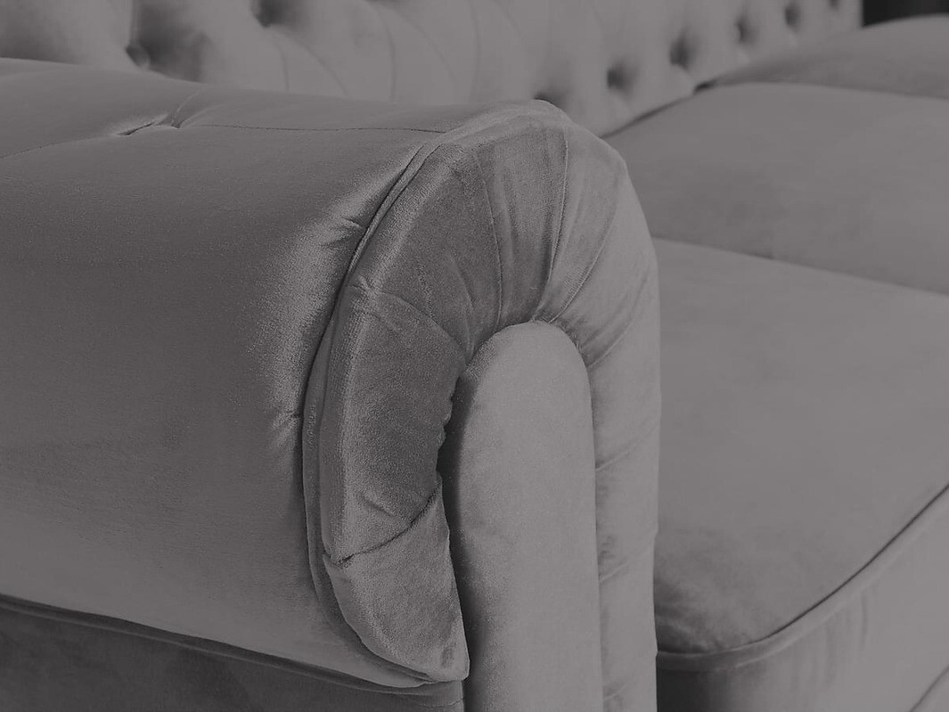 Chesterfield sofa Manor House Ophfenu 109 (Pilka)