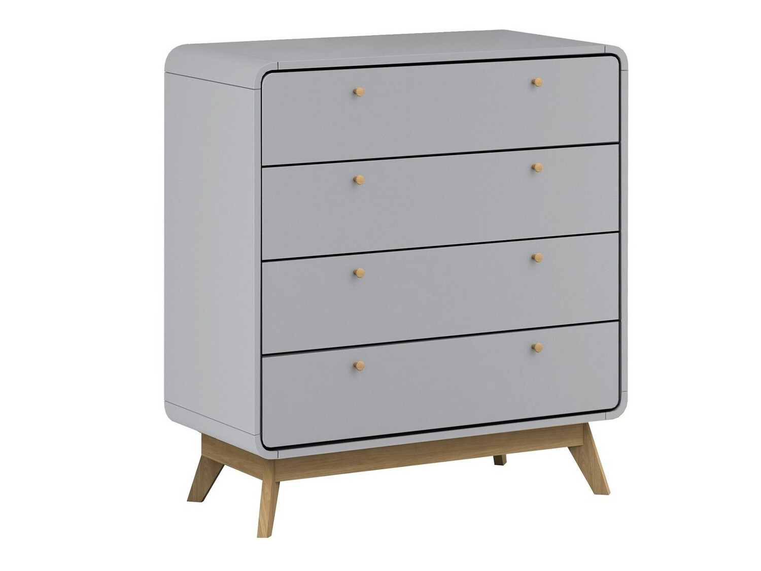 Komoda Elbtena 112 (Pilka + Ąžuolas)