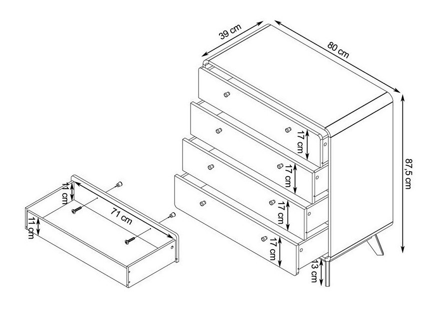 Namų biuro komplektas Elbtena 114
