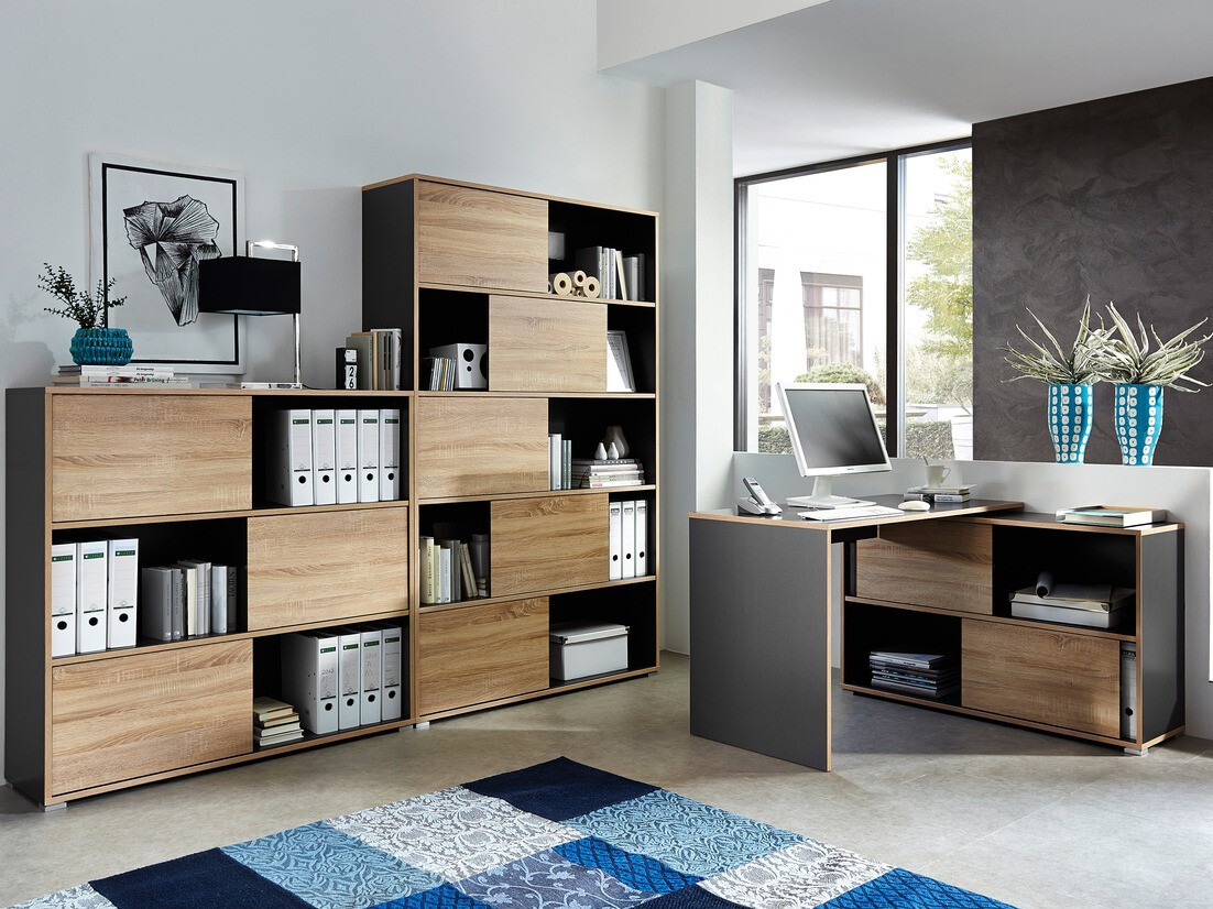 Lentyna Sacramento 209 (Antracitas + Sonomos ąžuolas)