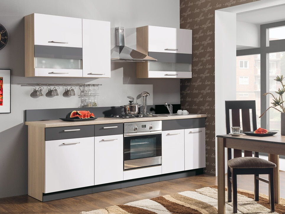 Modulinis virtuvės komplektas Mode White 127
