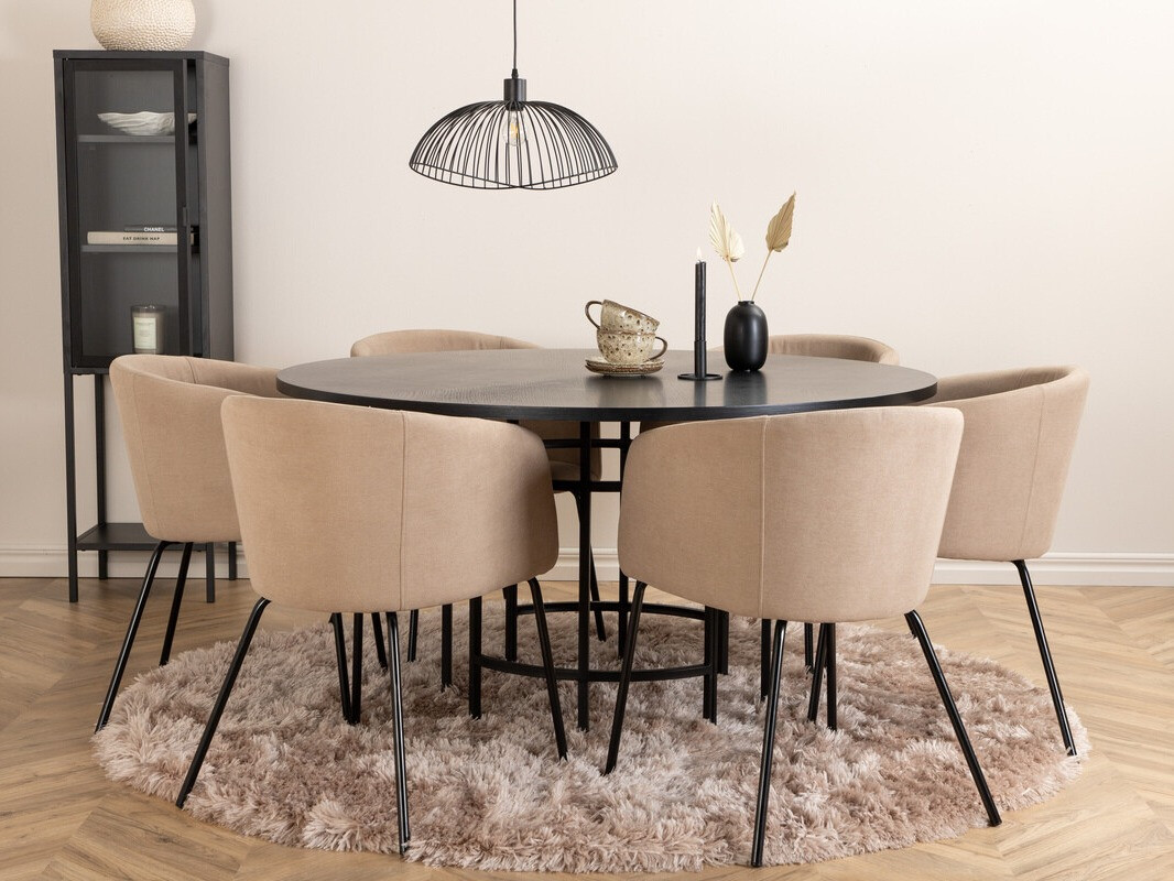 Kėdė Dallas 2603 (Smėlinė + Juoda)