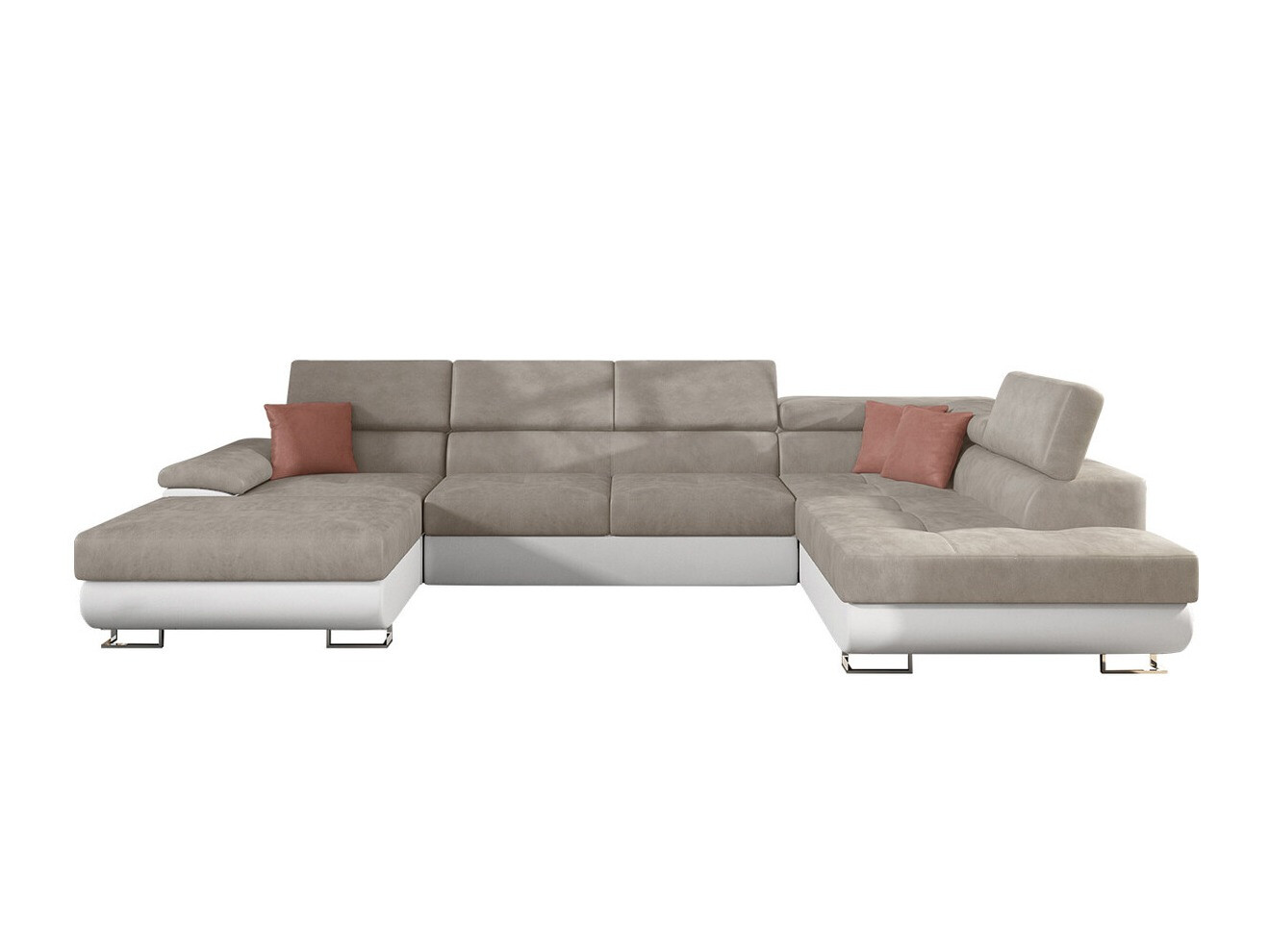 Minkštas kampas Comfivo Ruta IV (Soft 017 + Uttario Velvet 2979 + Uttario Velvet 2955 St)