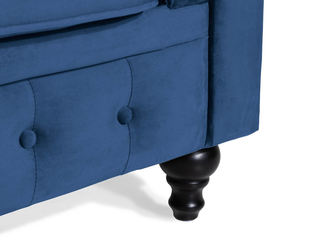 Chesterfield sofa Manor House Ophfenu 105 (Mėlyna)
