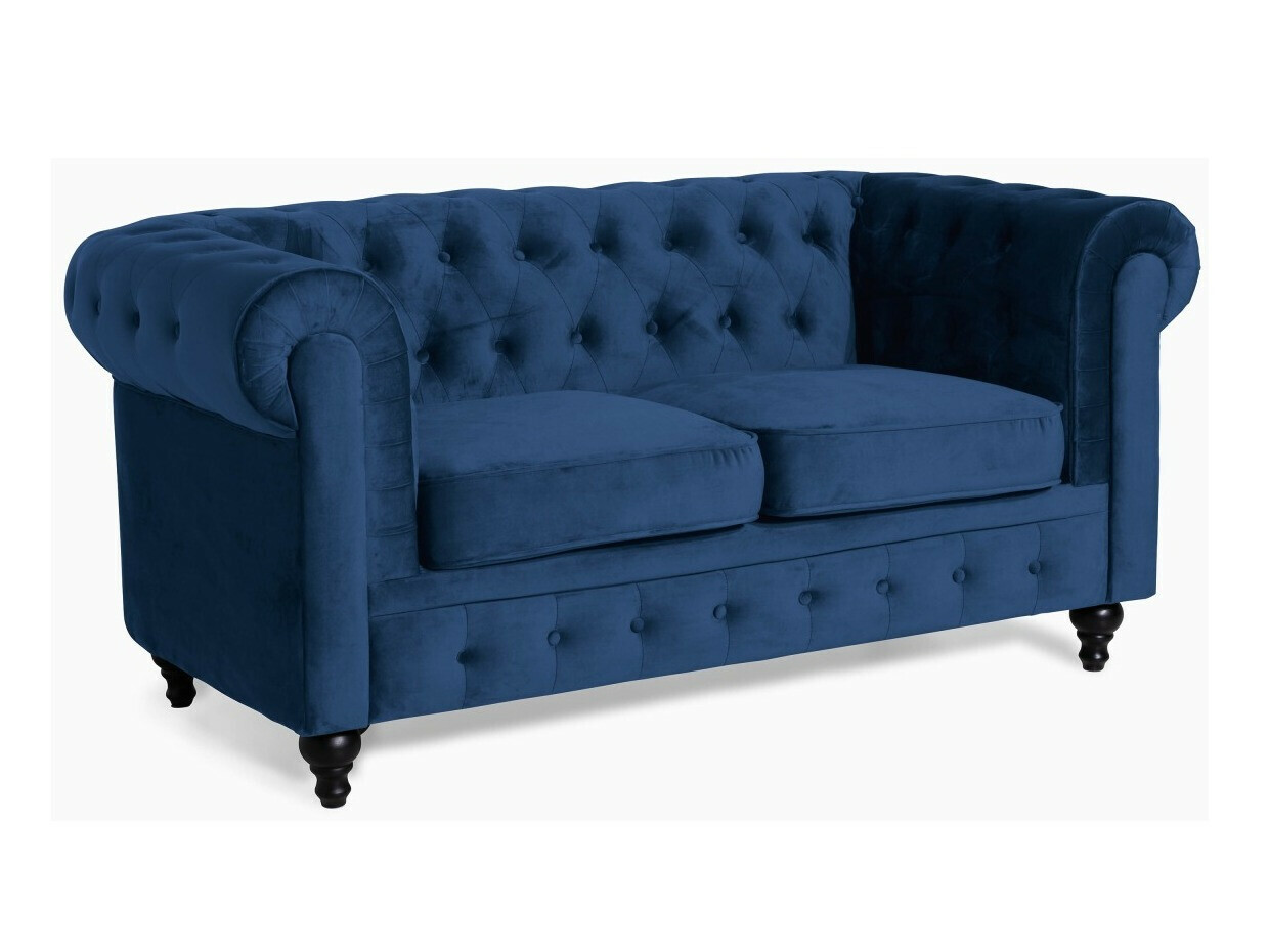 Chesterfield sofa Manor House Ophfenu 105 (Mėlyna)