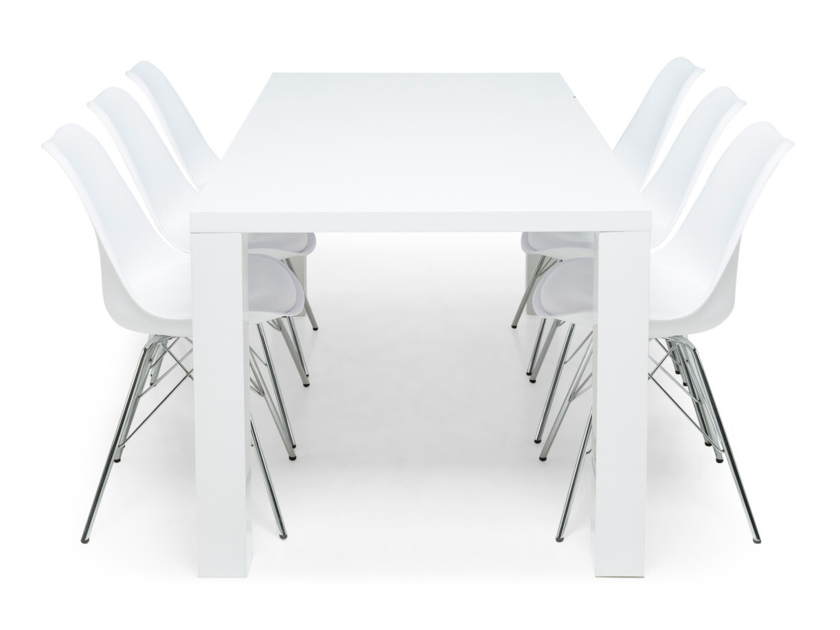 Valgomojo komplektas Scandinavian Choice 577 (Balta)