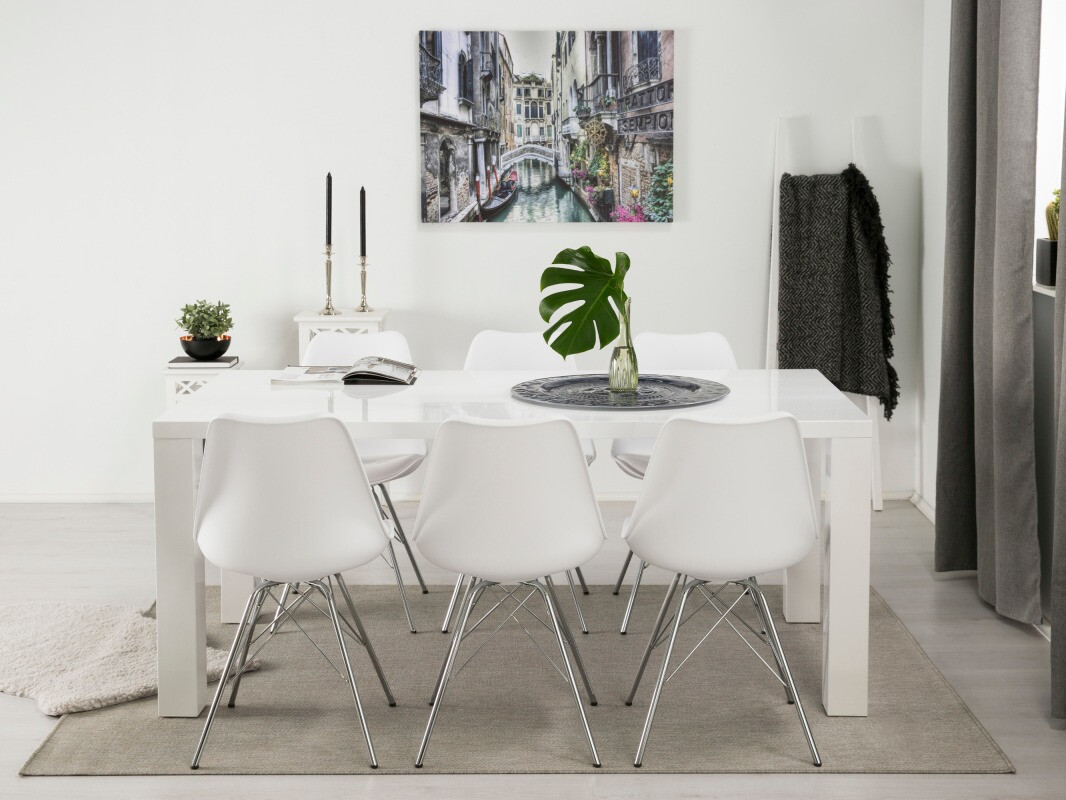 Valgomojo komplektas Scandinavian Choice 577 (Balta)