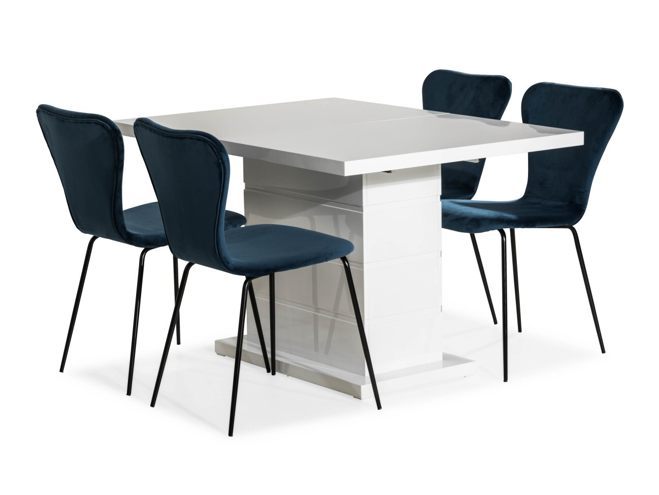 Valgomojo komplektas Scandinavian Choice 728 (Mėlyna)