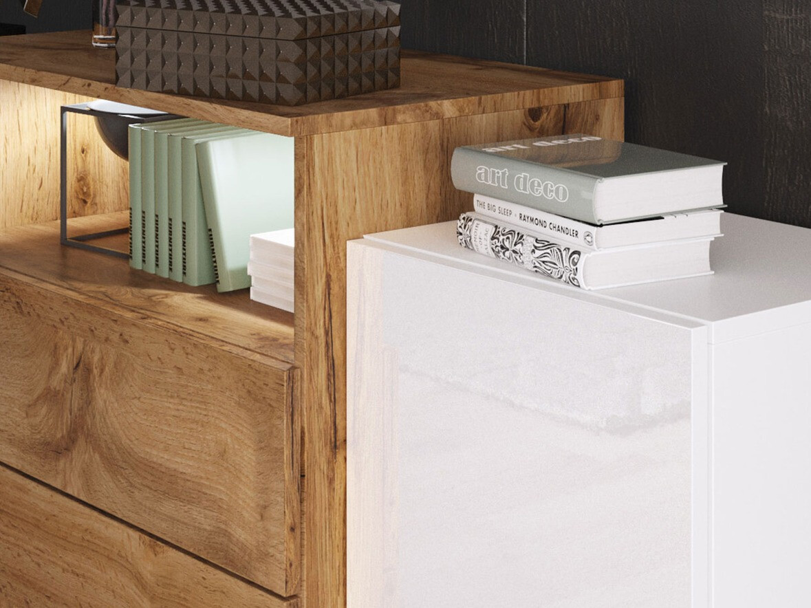 Komoda Sarasota 127 (Votan ąžuolas)