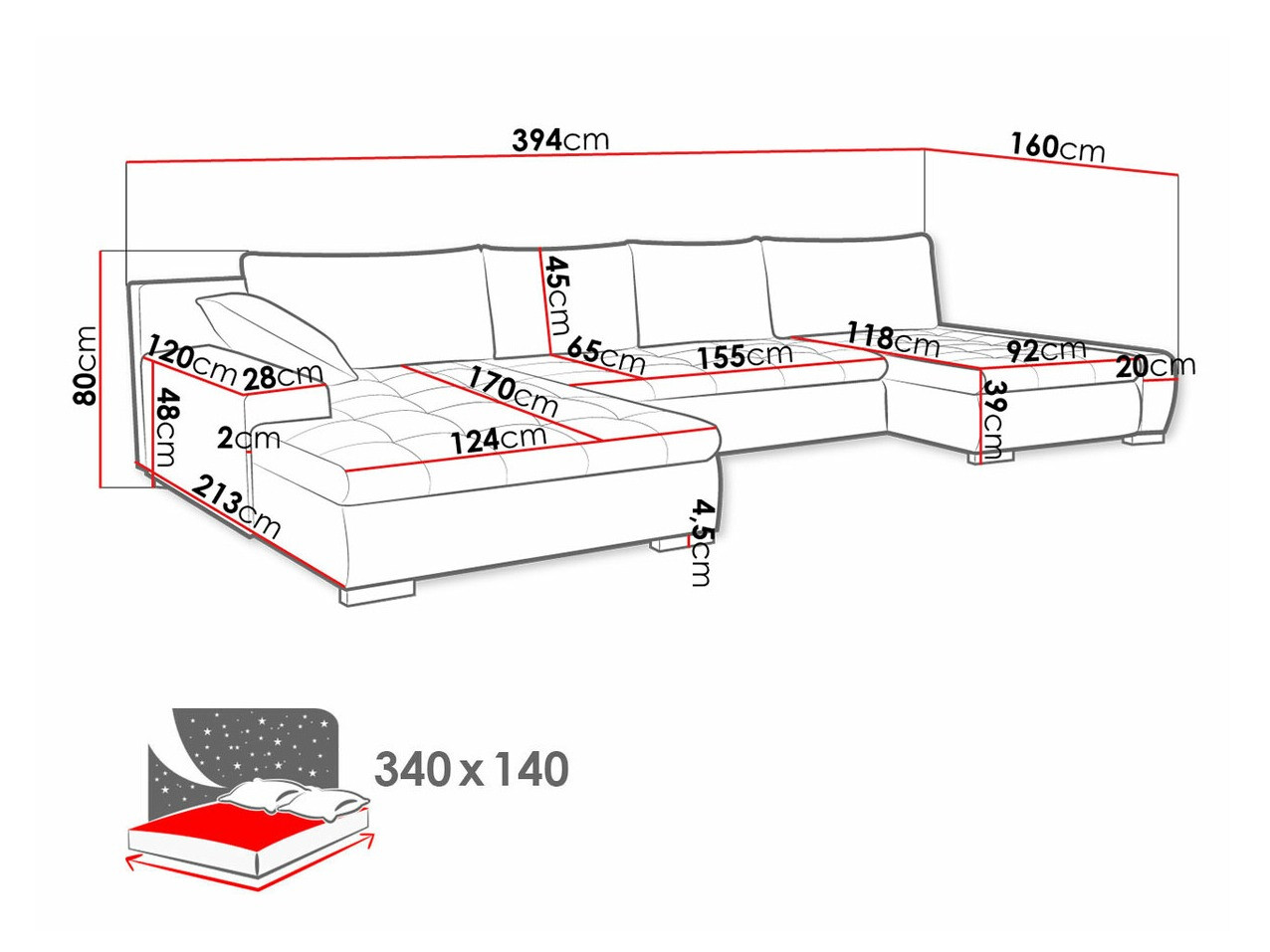Minkštas kampas Comfivo 248 (Venus Velvet 2932 + Miu 2059)