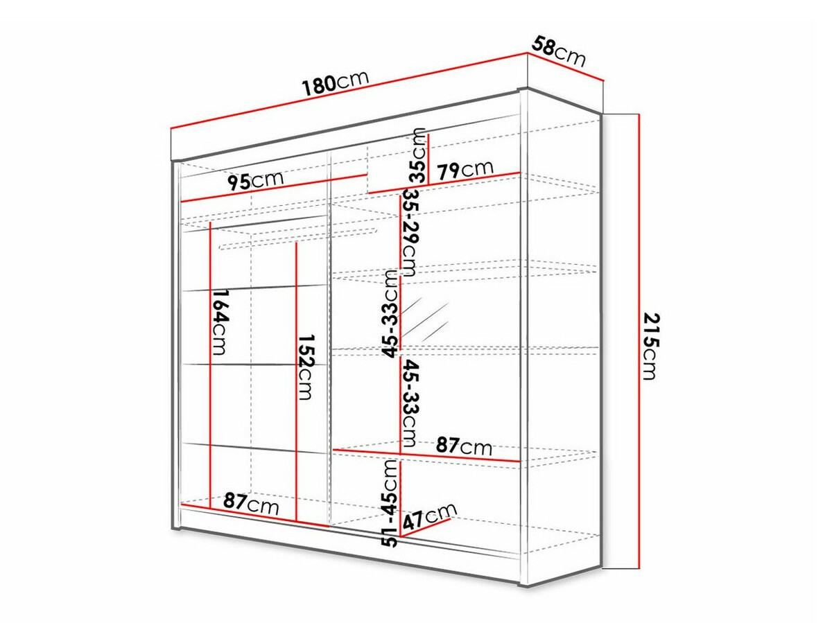 Spinta Closico 142 (Juoda)
