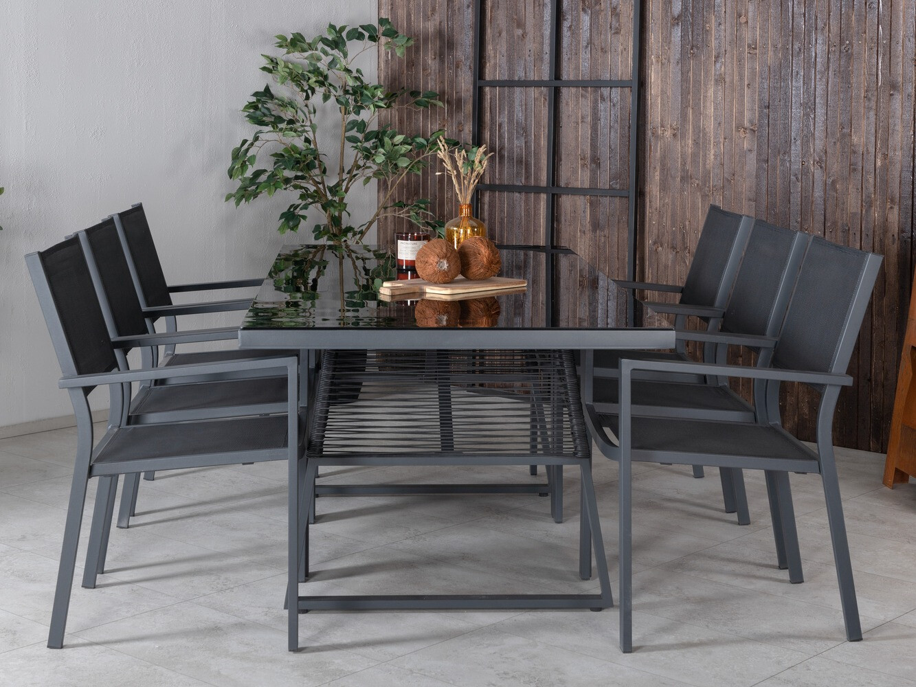 Stalo ir kėdžių komplektas Dallas 1043