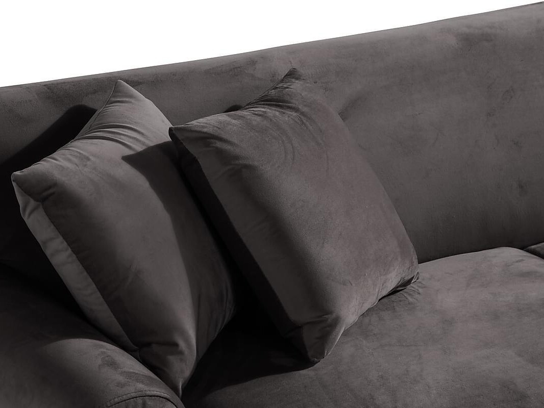 Minkštas kampas Augusta 123 (Pilka)