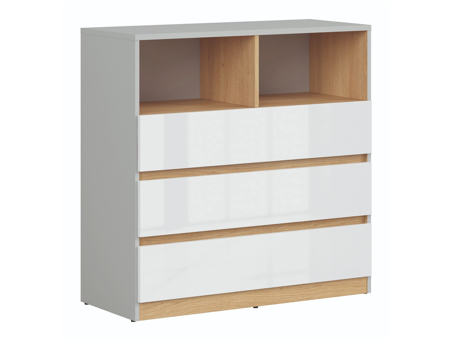 Vaikų kambario komodos su stalčiais