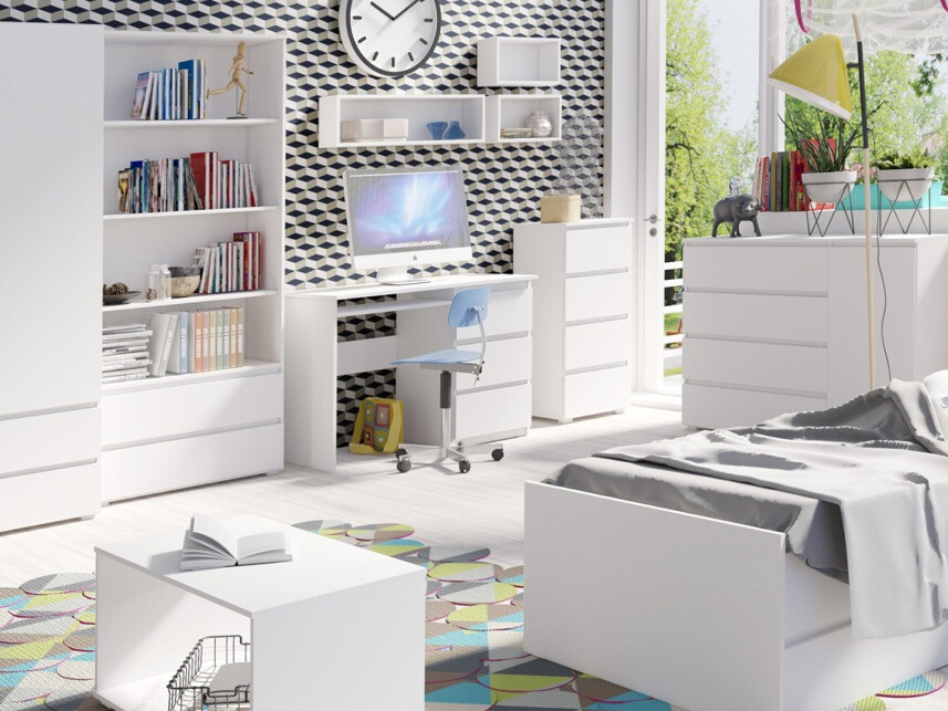 Darbo stalas Cirdora 108 (Balta)