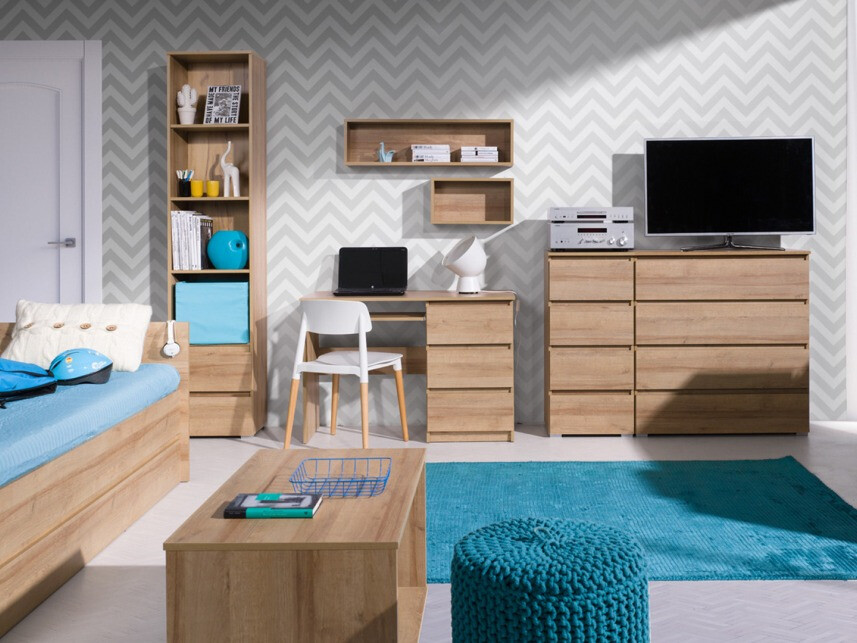 Darbo stalas Cirdora 108 (Riviera ąžuolas)