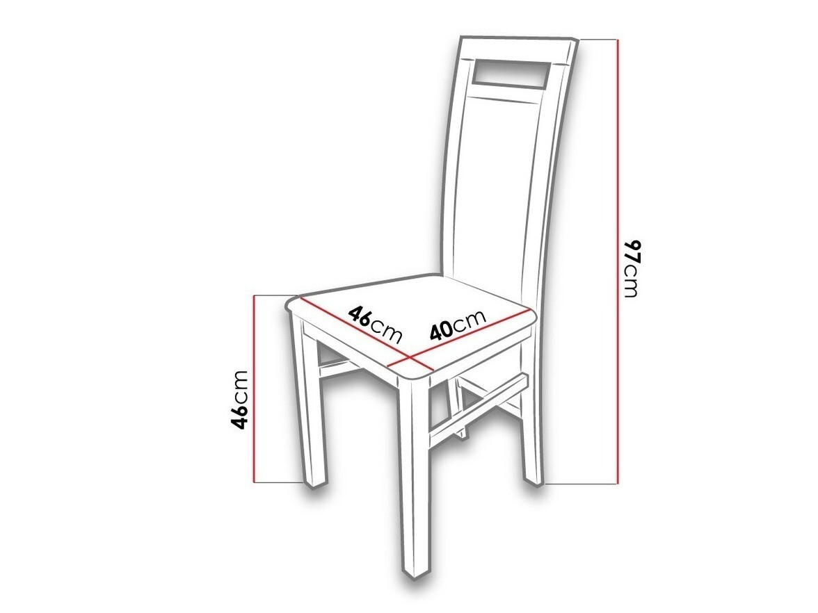 Kėdė Sparks 100 (Riešutas)