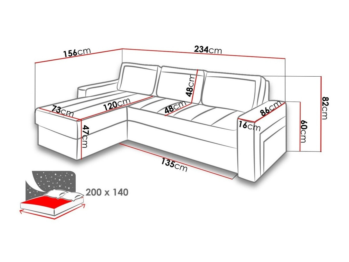 Minkštas kampas Donum