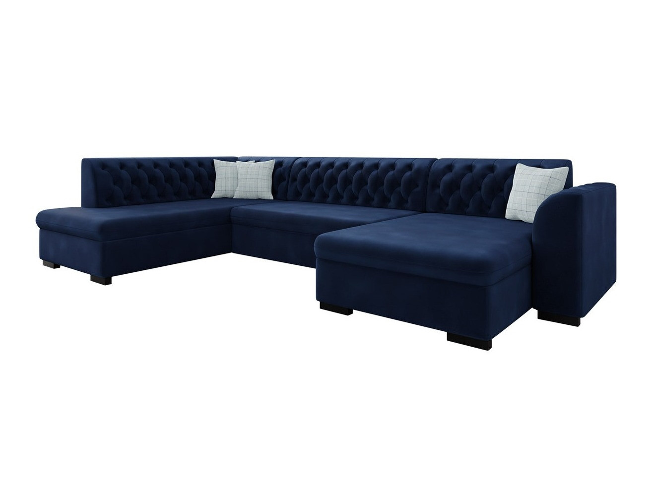 Minkštas kampas Comfivo 269 (Magic velvetas 2216 + Senegal 818)