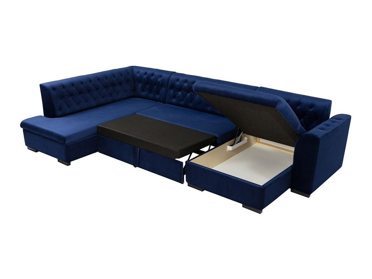 Minkštas kampas Comfivo 269 (Magic velvetas 2216 + Senegal 818)