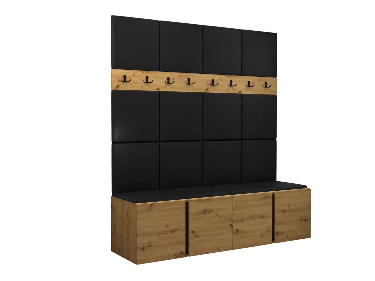 Prieškambario komplektas Pinis V (Eko oda Soft 011)