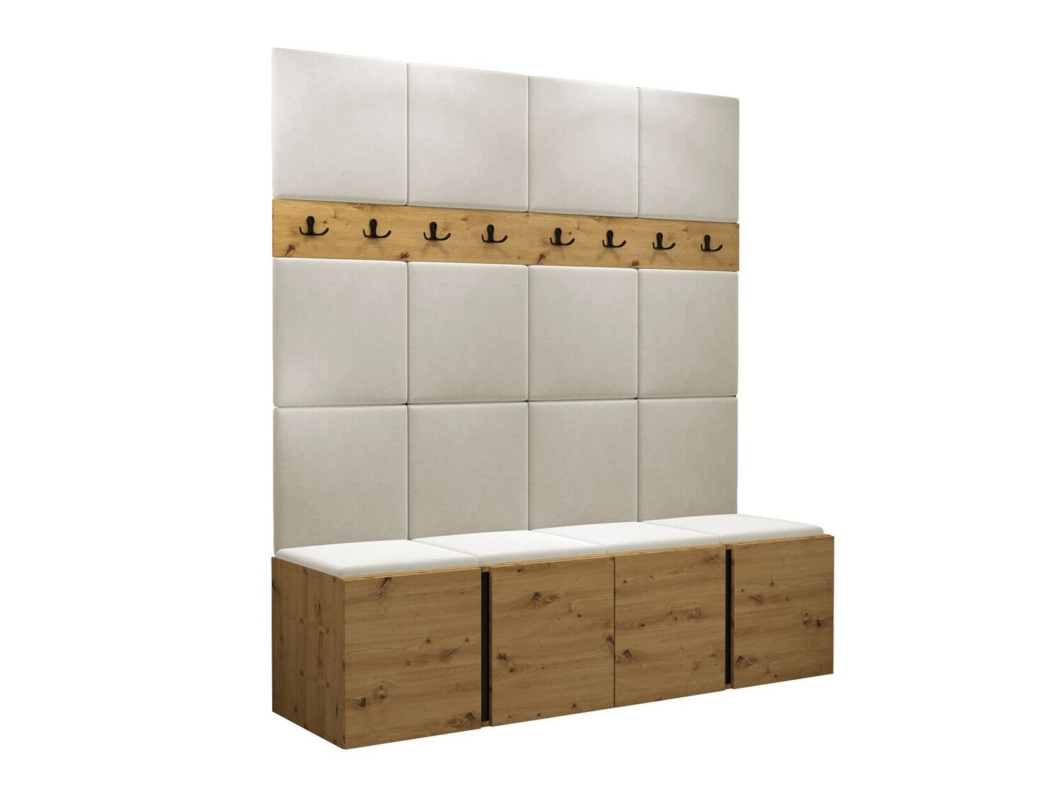 Prieškambario komplektas Pinis V (Manila 02)