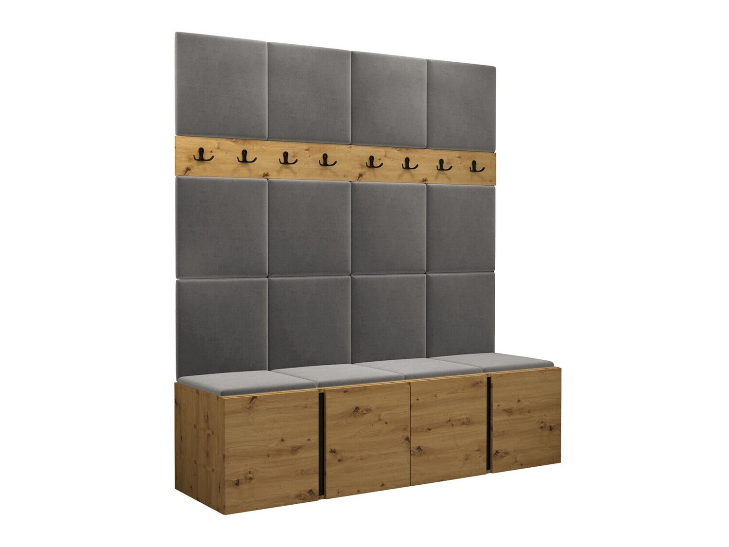 Prieškambario komplektas Pinis V (Manila 16)