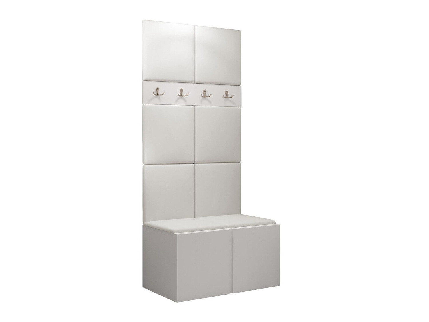 Prieškambario komplektas Pinis IV (Balta)