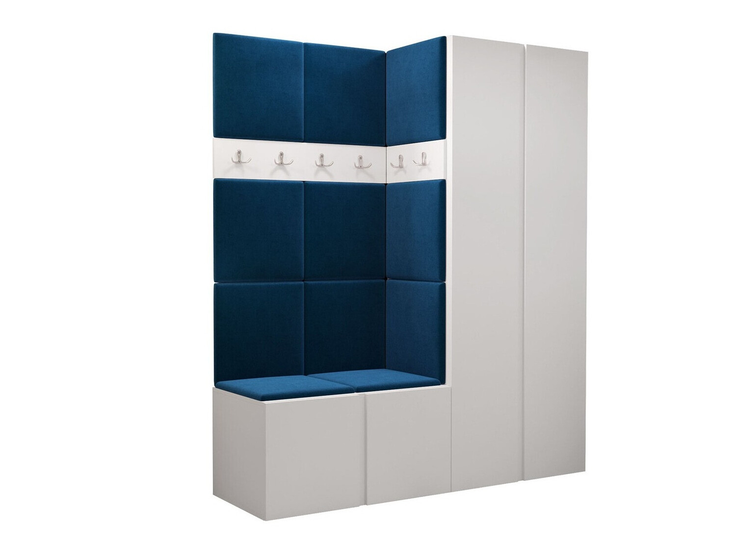 Prieškambario komplektas Pinis III (Balta)