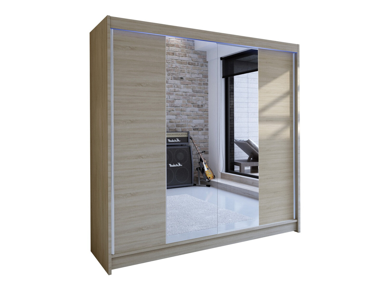 Spinta Closico Cavaris II (Sonomos ąžuolas)