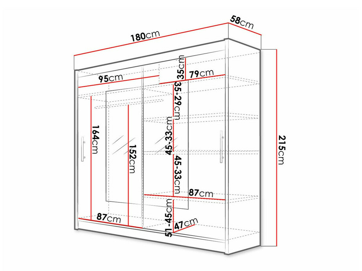 Spinta Closico Pallor VII (Juoda)