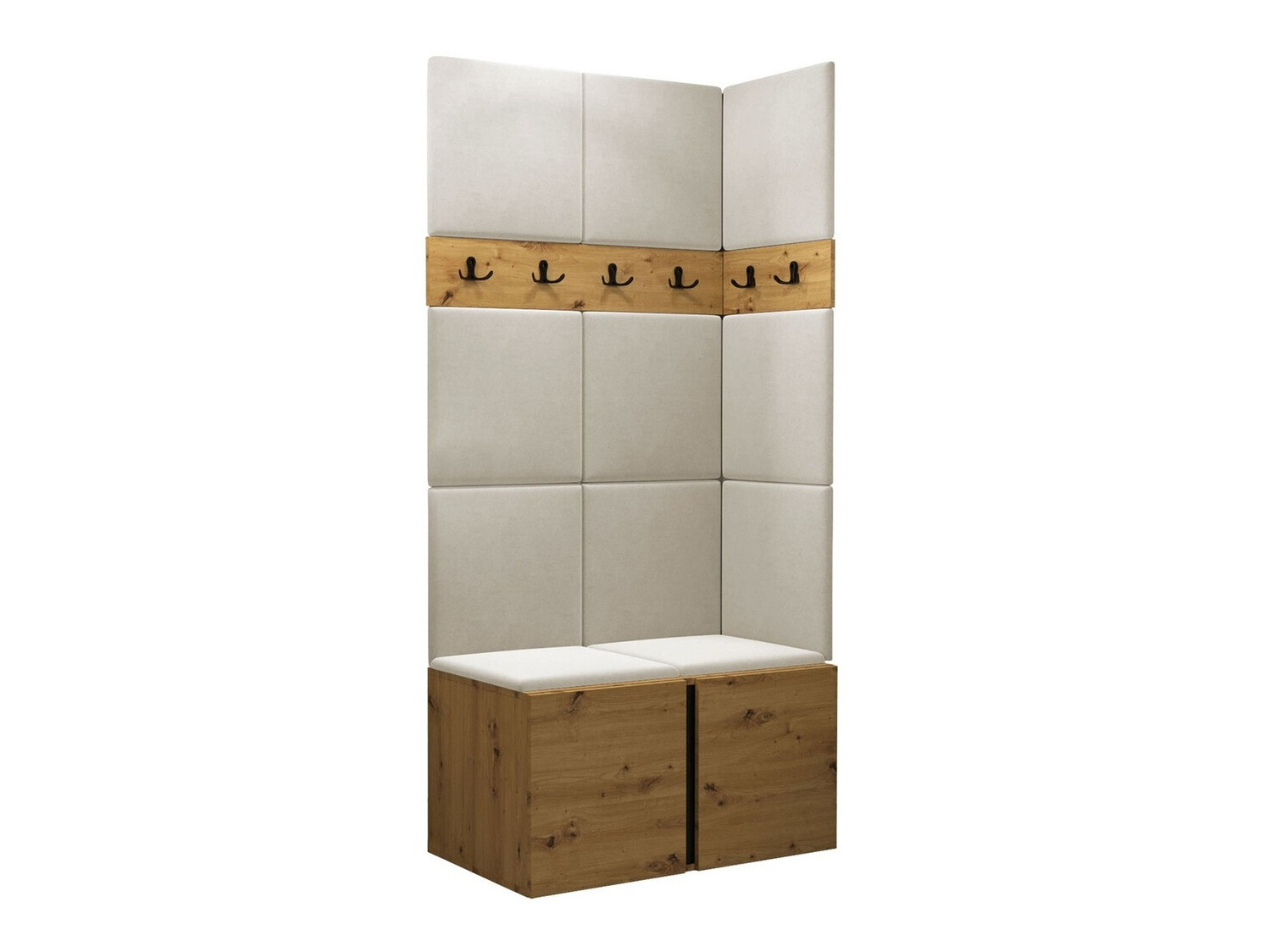 Prieškambario komplektas Pinis I (Artisan ąžuolas)