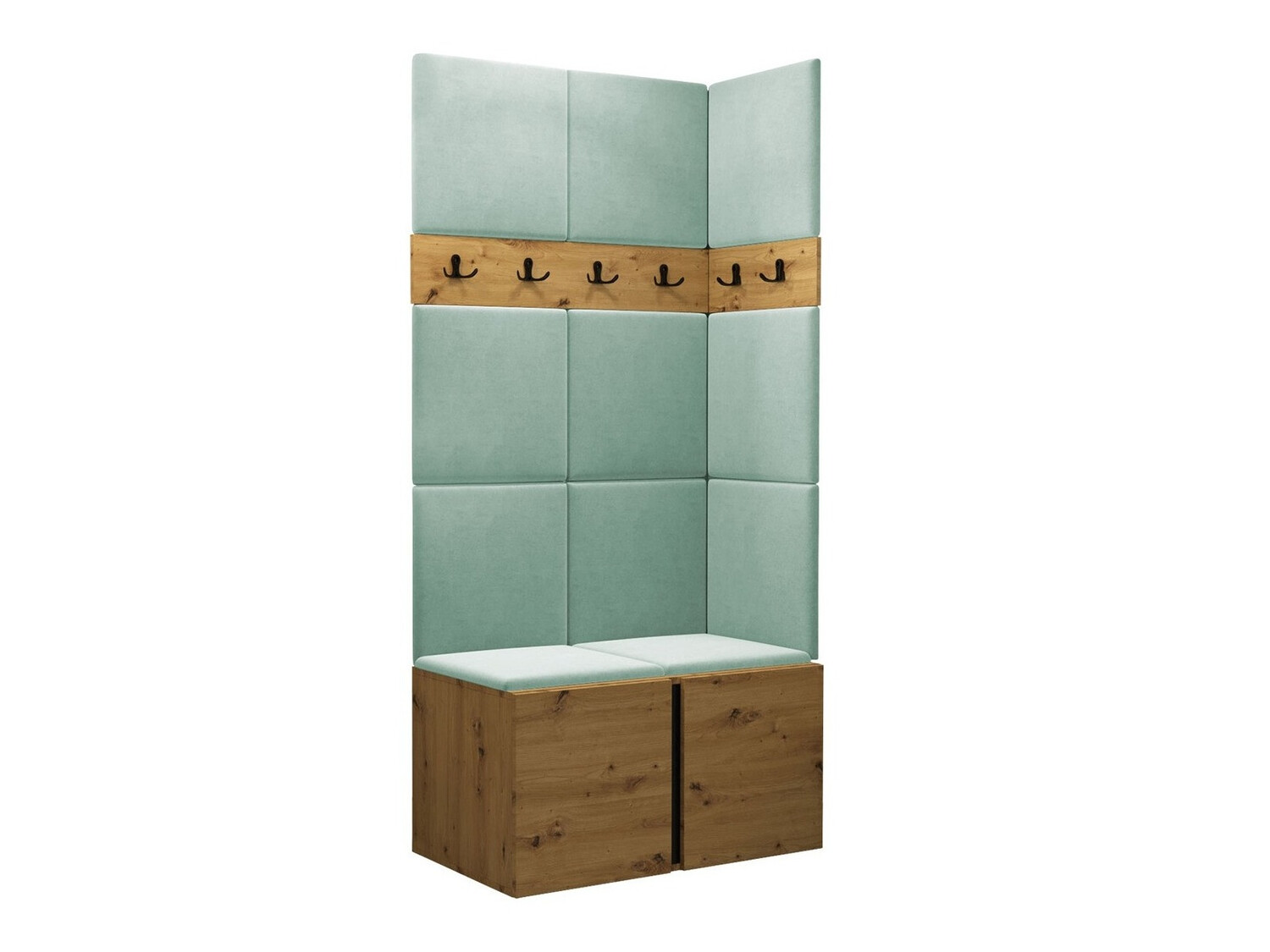 Prieškambario komplektas Pinis I (Artisan ąžuolas)