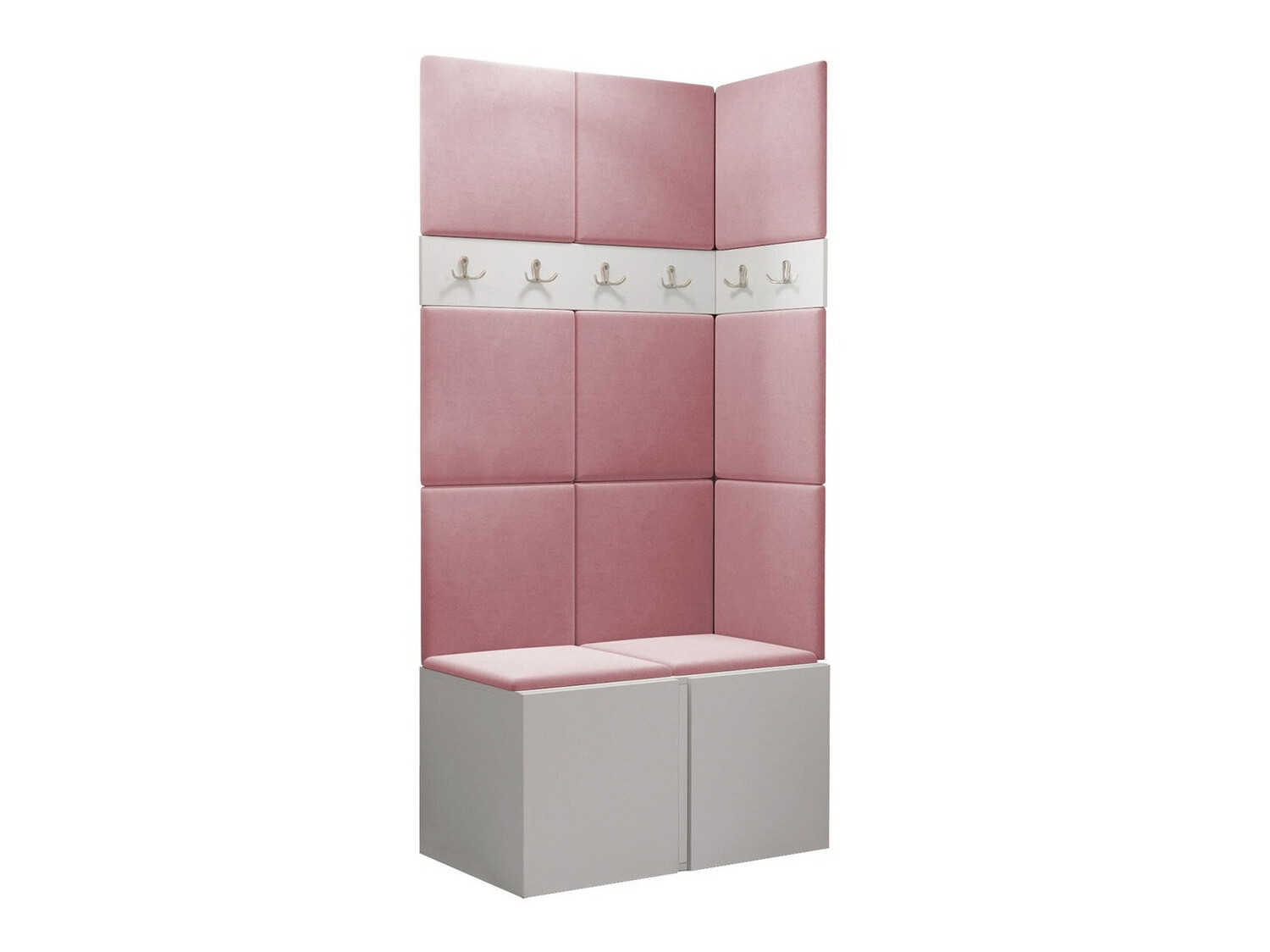 Prieškambario komplektas Pinis I (Balta)